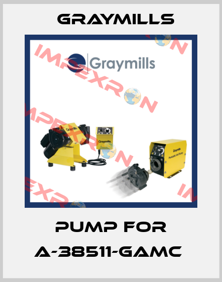 pump for A-38511-GAMC  Graymills
