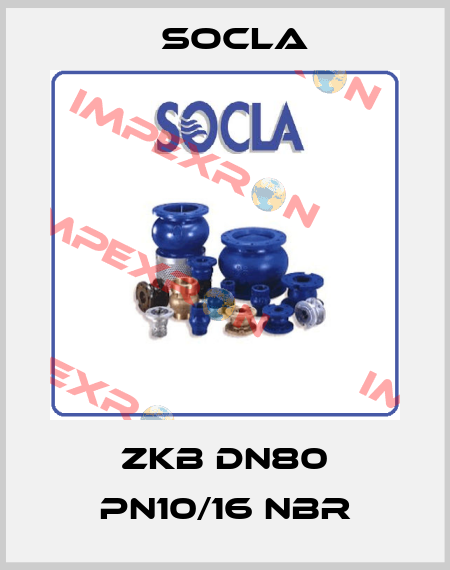 ZKB DN80 PN10/16 NBR Socla