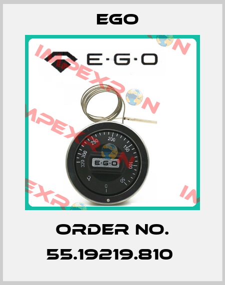 Order No. 55.19219.810  EGO