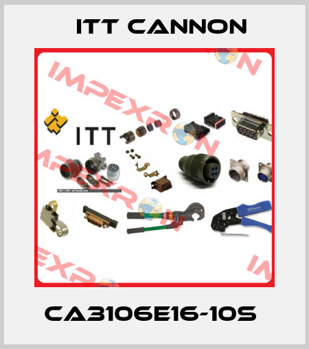 CA3106E16-10s  Itt Cannon