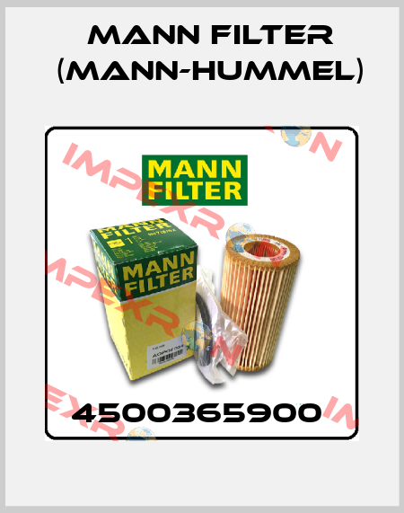4500365900  Mann Filter (Mann-Hummel)