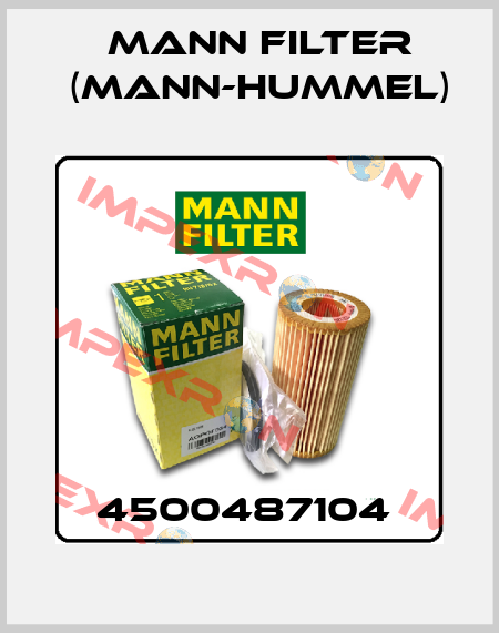 4500487104  Mann Filter (Mann-Hummel)
