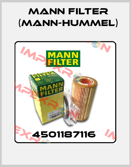 4501187116  Mann Filter (Mann-Hummel)