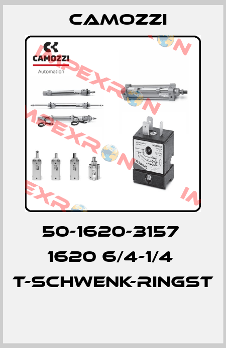50-1620-3157  1620 6/4-1/4  T-SCHWENK-RINGST  Camozzi