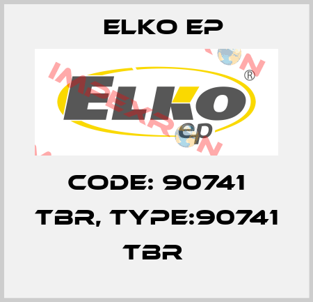 Code: 90741 TBR, Type:90741 TBR  Elko EP