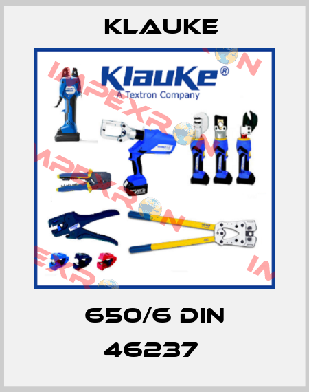 650/6 DIN 46237  Klauke