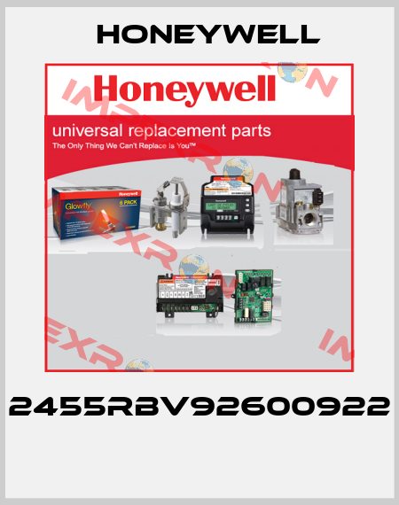 2455RBV92600922  Honeywell