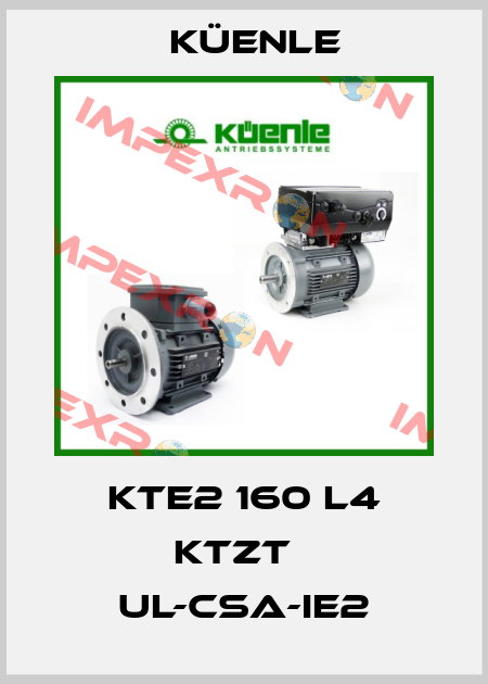 KTE2 160 L4 KTZT   UL-CSA-IE2 Küenle