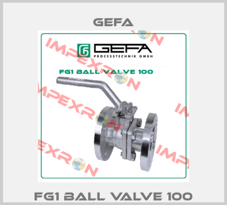 FG1 Ball Valve 100 Gefa