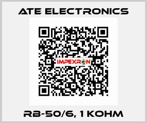 RB-50/6, 1 kOhm ATE Electronics