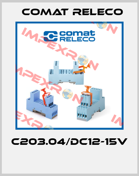 C203.04/DC12-15V  Comat Releco