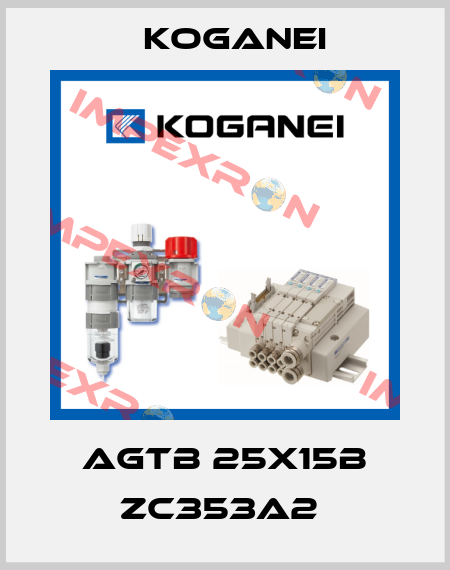 AGTB 25X15B ZC353A2  Koganei