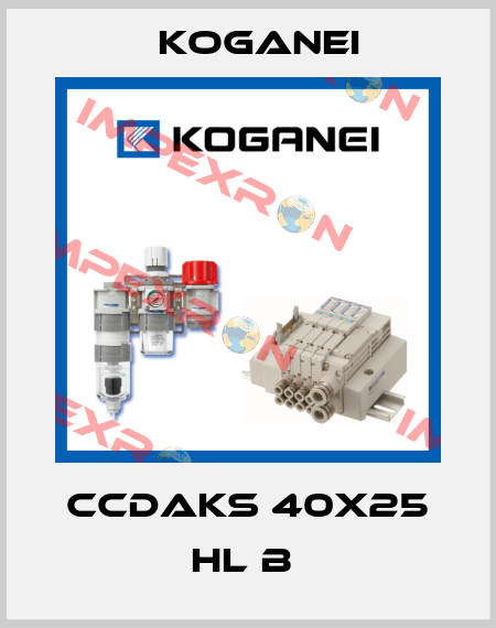 CCDAKS 40X25 HL B  Koganei