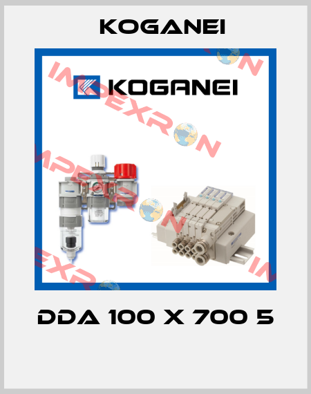 DDA 100 X 700 5  Koganei