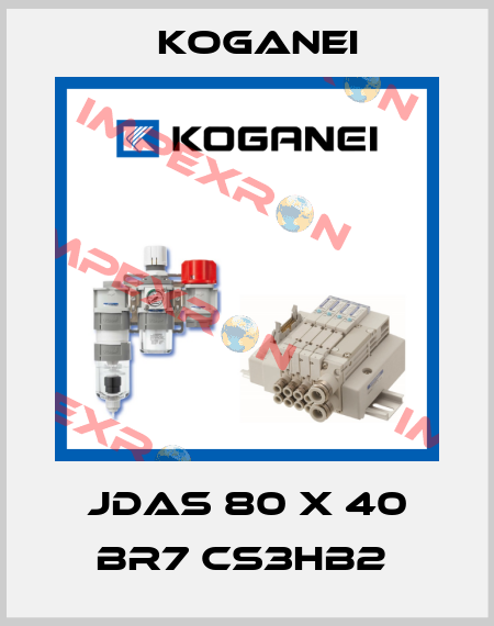 JDAS 80 X 40 BR7 CS3HB2  Koganei