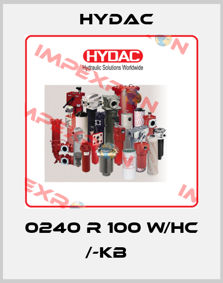 0240 R 100 W/HC /-KB   Hydac