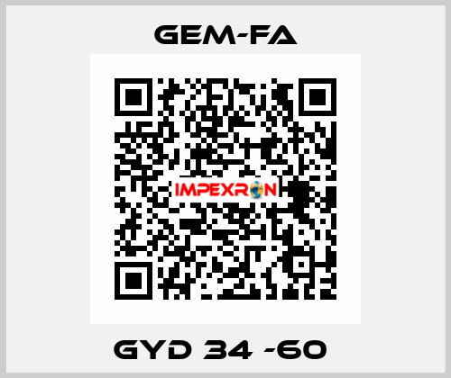 GYD 34 -60  Gem-Fa