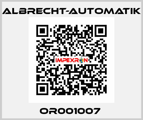 OR001007  Albrecht-Automatik