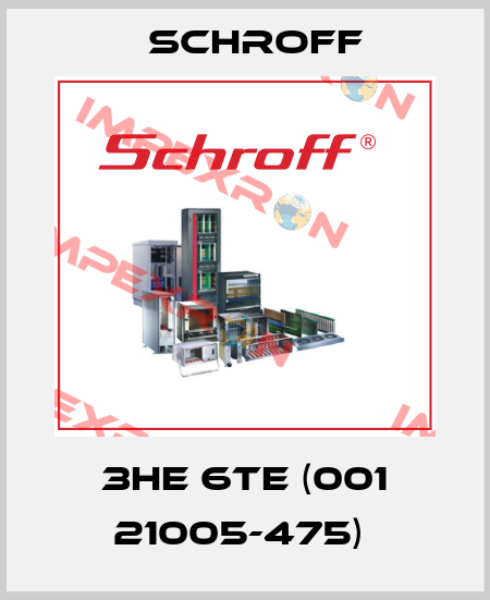 3HE 6TE (001 21005-475)  Schroff