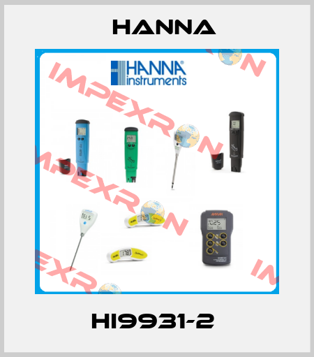HI9931-2  Hanna