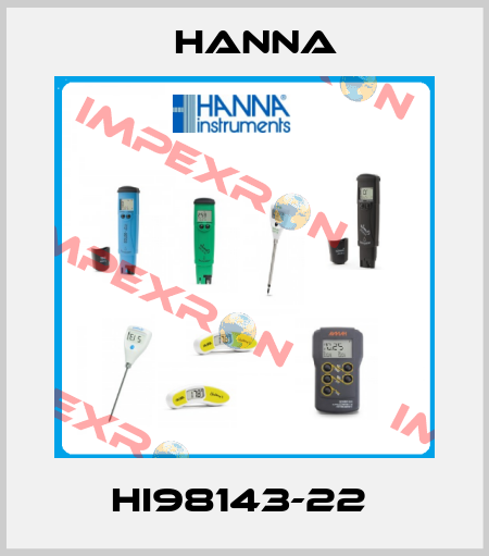 HI98143-22  Hanna