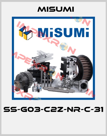 SS-G03-C2Z-NR-C-31  Misumi