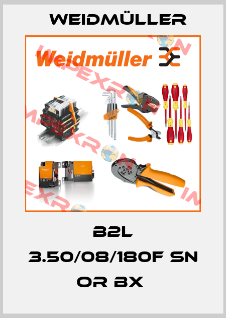 B2L 3.50/08/180F SN OR BX  Weidmüller
