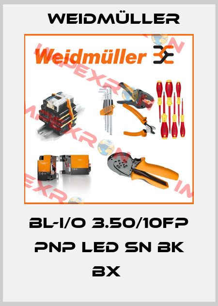 BL-I/O 3.50/10FP PNP LED SN BK BX  Weidmüller