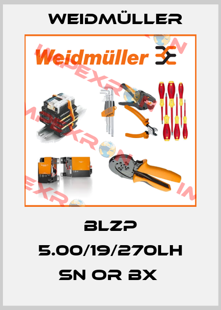 BLZP 5.00/19/270LH SN OR BX  Weidmüller