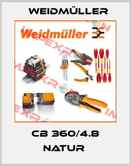 CB 360/4.8 NATUR  Weidmüller