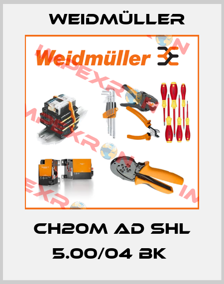 CH20M AD SHL 5.00/04 BK  Weidmüller
