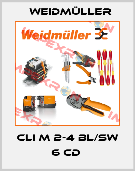 CLI M 2-4 BL/SW 6 CD  Weidmüller