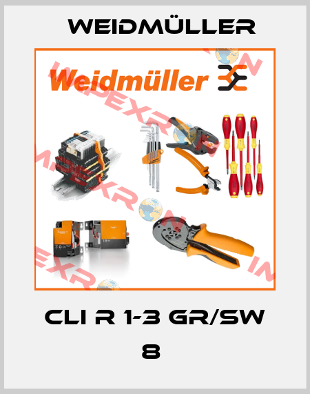 CLI R 1-3 GR/SW 8  Weidmüller