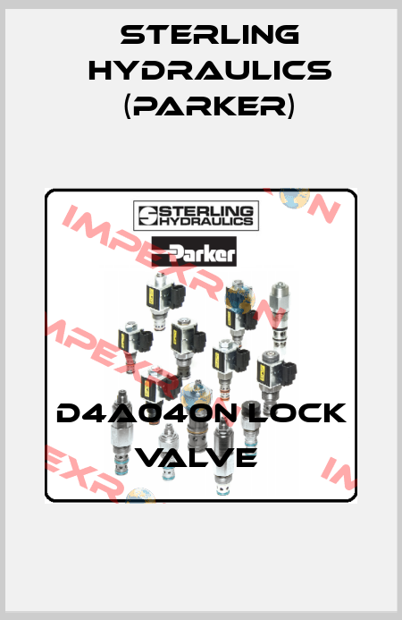 D4A040N LOCK VALVE  Sterling Hydraulics (Parker)