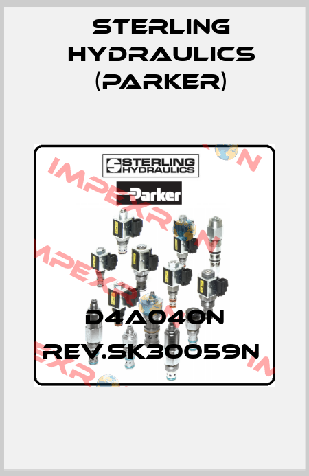 D4A040N REV.SK30059N  Sterling Hydraulics (Parker)