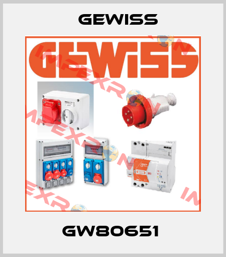 GW80651  Gewiss