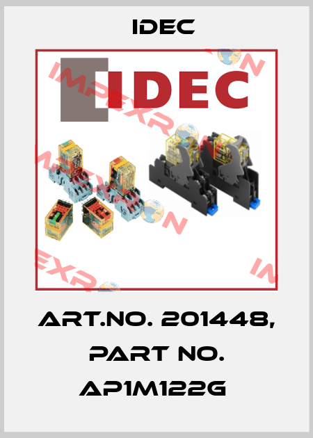 Art.No. 201448, Part No. AP1M122G  Idec