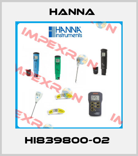 HI839800-02  Hanna