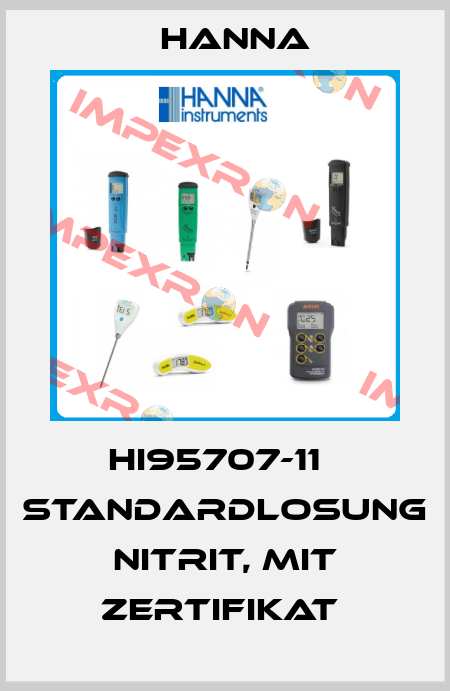 HI95707-11   STANDARDLOSUNG NITRIT, MIT ZERTIFIKAT  Hanna