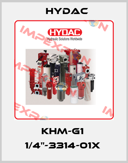 KHM-G1  1/4"-3314-01X  Hydac