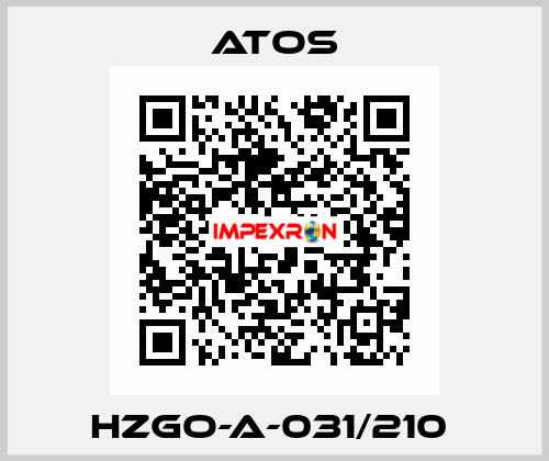 HZGO-A-031/210  Atos