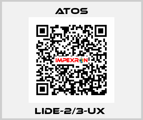 LIDE-2/3-UX  Atos
