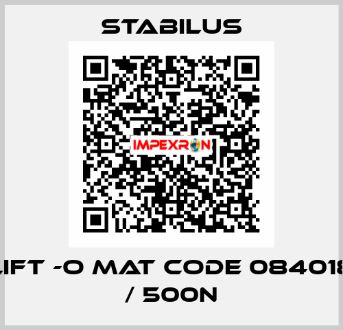 LIFT -O MAT CODE 084018 / 500N Stabilus