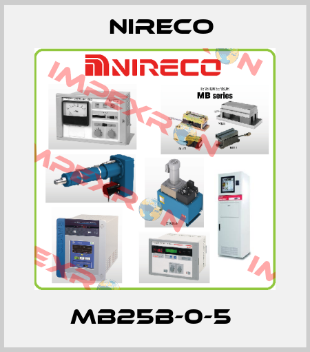 MB25B-0-5  Nireco