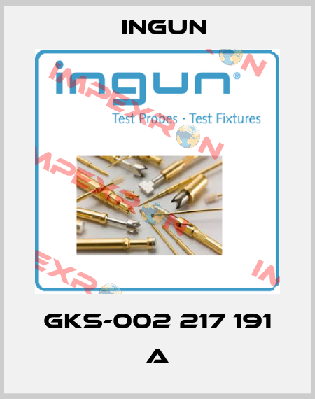 GKS-002 217 191 A Ingun