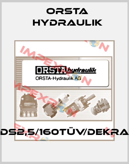 DS2,5/160TÜV/Dekra Orsta Hydraulik
