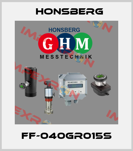 FF-040GR015S Honsberg