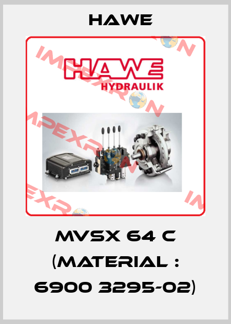 MVSX 64 C (Material : 6900 3295-02) Hawe