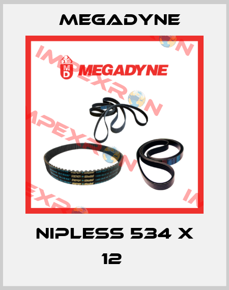 NIPLESS 534 X 12  Megadyne