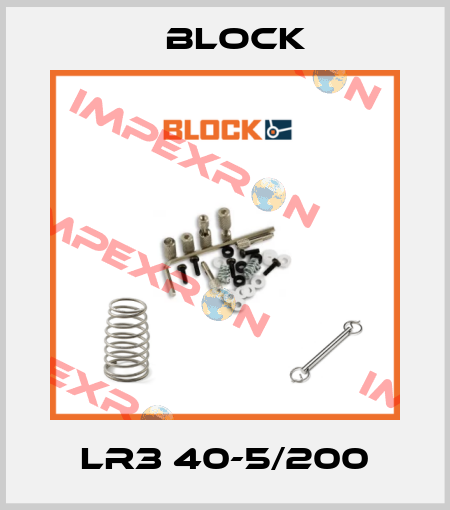 LR3 40-5/200 Block